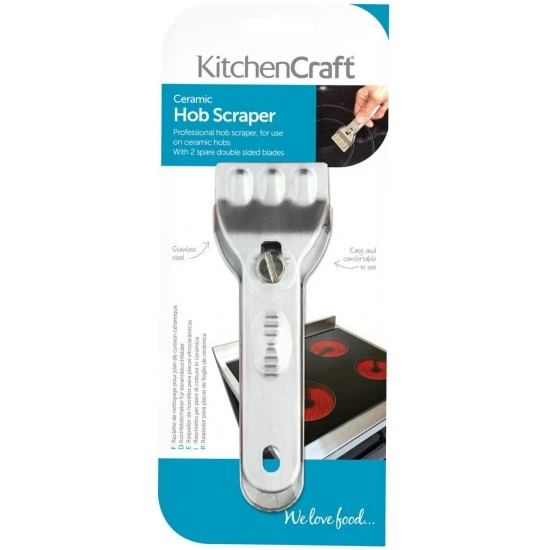 Kitchen Craft Stainless Steel Ceramic Hob Scraper, Blister Packed, KCCERSCRAP Shop quality Kitchen Craft Stainless Steel Ceramic Hob Scraper, Blister Packed in Kenya from vituzote.com Shop in-store or online and get countrywide delivery!