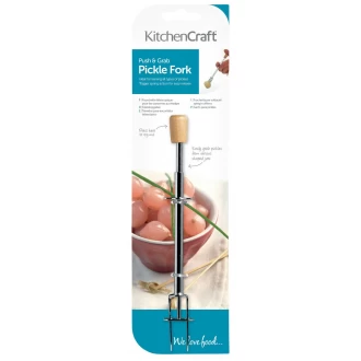 Kitchen Craft Telescopic Pickle Fork, 17cm