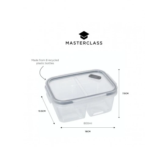 Master Class Eco Snap Divided Lunch Box, 800 ml, MCECODIVBOX800 Shop quality Master Class Eco Snap Divided Lunch Box, 800 ml in Kenya from vituzote.com Shop in-store or online and get countrywide delivery!