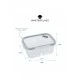 Master Class Eco Snap Divided Lunch Box, 800 ml, MCECODIVBOX800 Shop quality Master Class Eco Snap Divided Lunch Box, 800 ml in Kenya from vituzote.com Shop in-store or online and get countrywide delivery!