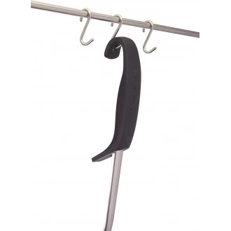 Master Class Stainless Steel Sauce Ladle - Black