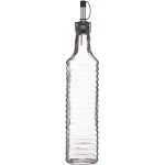 World of Flavors Italian Ridged Glass Oil Drizzler, 550ml