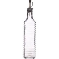 World of Flavors Italian Ridged Glass Oil Drizzler, 550ml