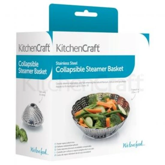 Healthy Eating Stainless Steel Collapsible Folding Steamer, 23 cm - Silver, KCSTEAM23 Shop quality Healthy Eating Stainless Steel Collapsible Folding Steamer, 23 cm - Silver in Kenya from vituzote.com Shop in-store or online and get countrywide delivery!