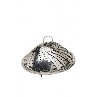 Kitchen Craft Stainless Steel Collapsible Steaming Basket,  28cm 