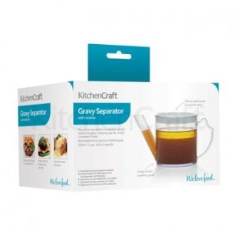 Kitchen Craft Combined Gravy/Fat Separator & Measuring Jug 500ml