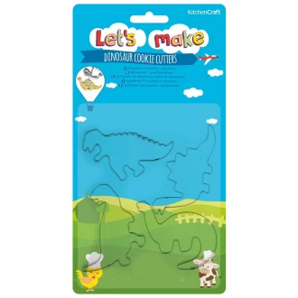 Kitchen Craft Dinosaur Cookie Cutters- set of four