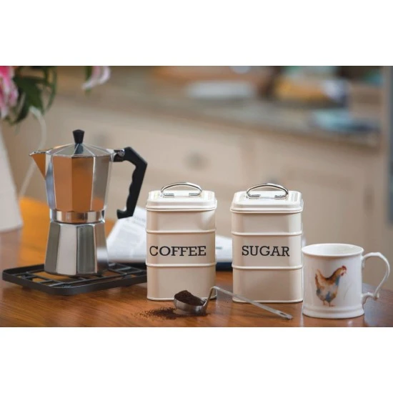 Kitchen Craft Living Nostalgia Metal Sugar Canister, 11 x 17 cm - Antique Cream, LNSUGARCRE Shop quality Kitchen Craft Living Nostalgia Metal Sugar Canister, 11 x 17 cm - Antique Cream in Kenya from vituzote.com Shop in-store or online and get countrywide delivery!