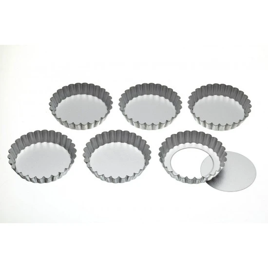 Kitchen Craft Loose Base Tart Tins, 10 cm - Set of 6, KCTARTLET Shop quality Kitchen Craft Loose Base Tart Tins, 10 cm - Set of 6 in Kenya from vituzote.com Shop in-store or online and get countrywide delivery!