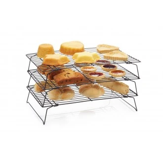 Kitchen Craft Non-Stick Three Tier Cooling Rack Tray