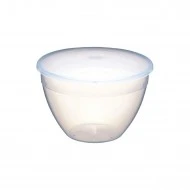 Kitchen Craft Plastic Pudding Basin and Lid, 275ml capacity