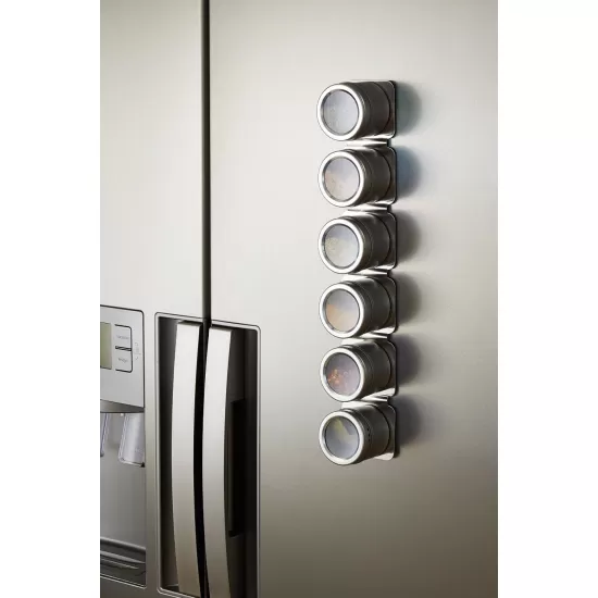Master Class Magnetic / Wall-Mounted Spice Rack - Set of 6 Spice Jars, Gift Boxed, MCSRSS6PC Shop quality Master Class Magnetic / Wall-Mounted Spice Rack - Set of 6 Spice Jars, Gift Boxed in Kenya from vituzote.com Shop in-store or online and get countrywide delivery!