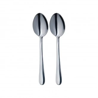 Master Class Stainless Steel Dinner Spoons, 18 cm, Set of 2