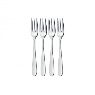 Master Class Stainless Steel Pastry / Cake Forks, 15 cm (Set of 4)