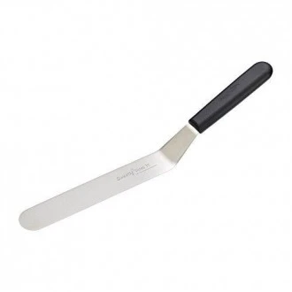 Sweetly Does It Large Tempered Stainless Steel Cranked Palette Spatula Knife