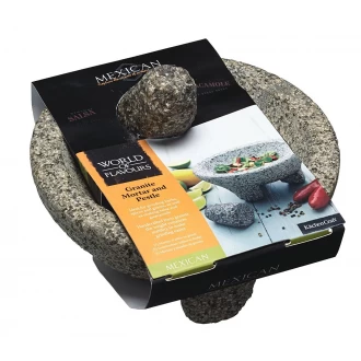 World of Flavours Mortar and Pestle Mexican Set