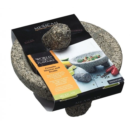 Shop quality World of Flavours Mortar and Pestle Mexican Set in Kenya from vituzote.com Shop in-store or online and get countrywide delivery!