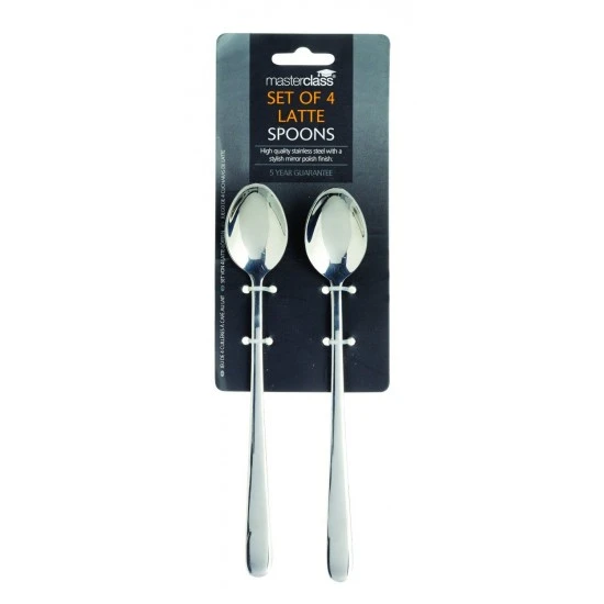 Master Class Stainless Steel Latte Spoons, 19.5 cm (Set of 4), MCLATTESPN Shop quality Master Class Stainless Steel Latte Spoons, 19.5 cm (Set of 4) in Kenya from vituzote.com Shop in-store or online and get countrywide delivery!