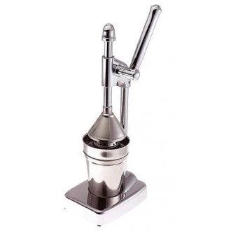 Master Class Chrome-Plated Lever-Arm Manual Orange Juicer, - exert up to 360 kg of pressure on fruit