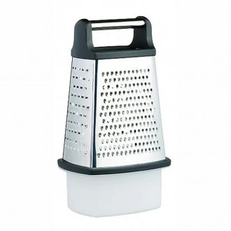 Master Class Grater / Box Grater + Collecting Box, 23cm