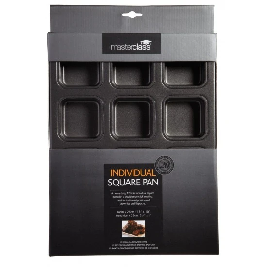 Shop quality Master Class Non-Stick 12-Hole Brownie Tin with Dividers, 34 x 26 cm in Kenya from vituzote.com Shop in-store or online and get countrywide delivery!