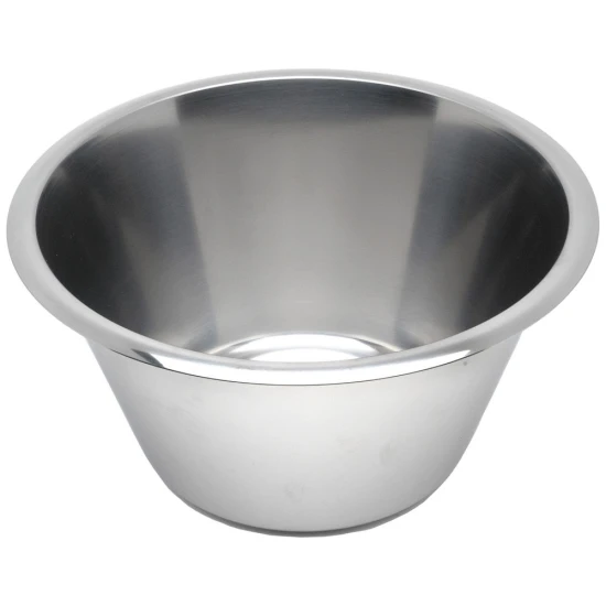 Neville Genware Stainless Steel Swedish Bowl, 3 Litre