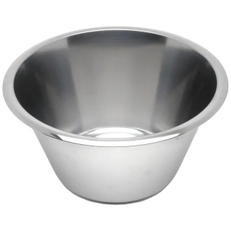 Neville Genware Stainless Steel Swedish Bowl, 5 Litre