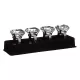 Premier Diamante Napkin Rings - Set of 4, Clear, 1403755 Shop quality Premier Diamante Napkin Rings - Set of 4, Clear in Kenya from vituzote.com Shop in-store or online and get countrywide delivery!