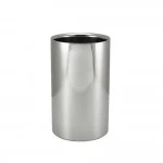 Neville GenWare Polished Stainless Steel Wine Cooler, 12 x 20cm (Dia x H)
