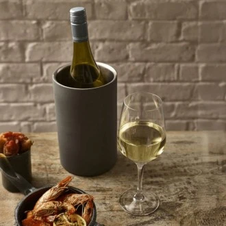 Neville GenWare Iron Effect Wine Cooler, 12 x 20cm (Dia x H)