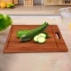 Shop quality Sunny Daze Handcrafted Mahogany Wood Rectangular Chopping Board with Handle - 50cm x 30cm x 2.54cm in Kenya from vituzote.com Shop in-store or online and get countrywide delivery!