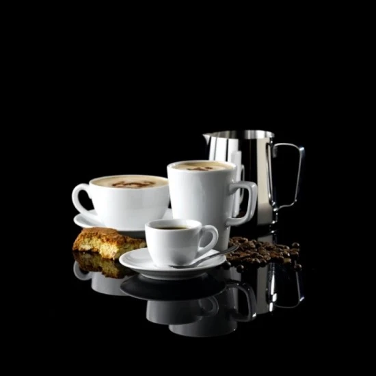 Neville Genware Porcelain Bowl Shaped Cup 9cl/ 3oz Neville Genware Porcelain Bowl Shaped Cup 9cl/ 3oz