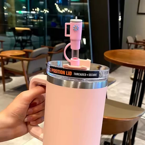 Billz Buddy Silicone Straw Cover for S well & Stanley Tumblers - Pink ( + Free Plastic Straw Gift) Billz Buddy Silicone Straw Cover for S well & Stanley Tumblers - Pink ( + Free Plastic Straw Gift)