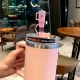 Billz Buddy Silicone Straw Cover for S well & Stanley Tumblers - Pink ( + Free Plastic Straw Gift) Billz Buddy Silicone Straw Cover for S well & Stanley Tumblers - Pink ( + Free Plastic Straw Gift)