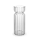 Dunlem Fluted Glass Carafe Vase,  - 21cm