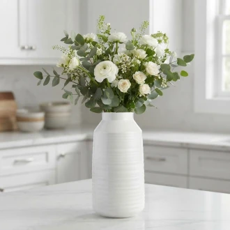 Dunlem Ceramic Hand Thrown Style Vase (40cm)