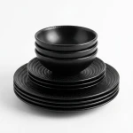  Dunlem Black Carbon Dinner Set