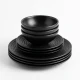  Dunlem Black Carbon Dinner Set