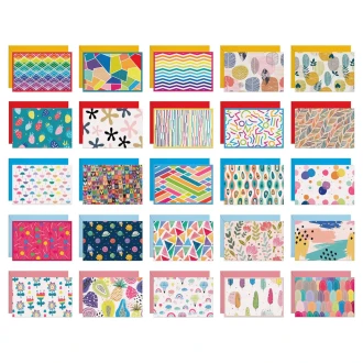 Dessie Assorted Blank Card With Envelope