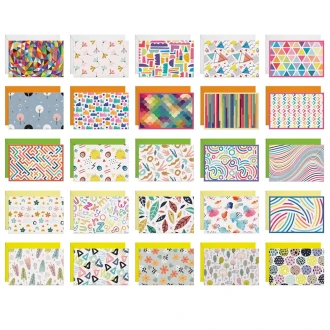 Dessie Assorted Blank Card With Envelope