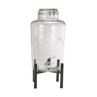 Neville GenWare Glass Drink Dispenser, 7.6 Liters 