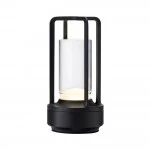 Utopia Cuba LED Cordless Lamp 17.5cm - Black