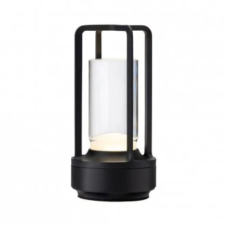 Utopia Cuba LED Cordless Lamp 17.5cm - Black