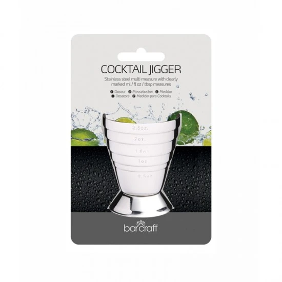 BarCraft Stainless Steel Jigger (spirit measuring cup) - Measures up to 75ml, KCBCJIGDL Shop quality BarCraft Stainless Steel Jigger (spirit measuring cup) - Measures up to 75ml in Kenya from vituzote.com Shop in-store or online and get countrywide delivery!