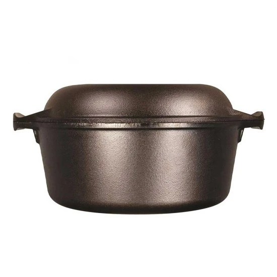 Shop quality Lodge Double Dutch Cast Iron Oven and Casserole with Skillet Cover, 5-Liter in Kenya from vituzote.com Shop in-store or online and get countrywide delivery!
