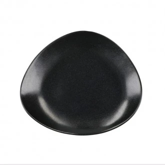 Mikasa Hospitality Pebble Plate, 23 cm, Black