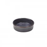 Neville Genware Rustic Stoneware Blue Tapas Dish 14.5cm