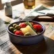 Neville Genware Rustic Stoneware Blue Tapas Dish 14.5cm