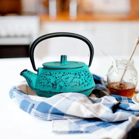 Rosseto Japanese-Style Cast Iron Infuser TeaPot 300ml, Blue, TP5B Shop quality Rosseto Japanese-Style Cast Iron Infuser TeaPot 300ml, Blue in Kenya from vituzote.com Shop in-store or online and get countrywide delivery!