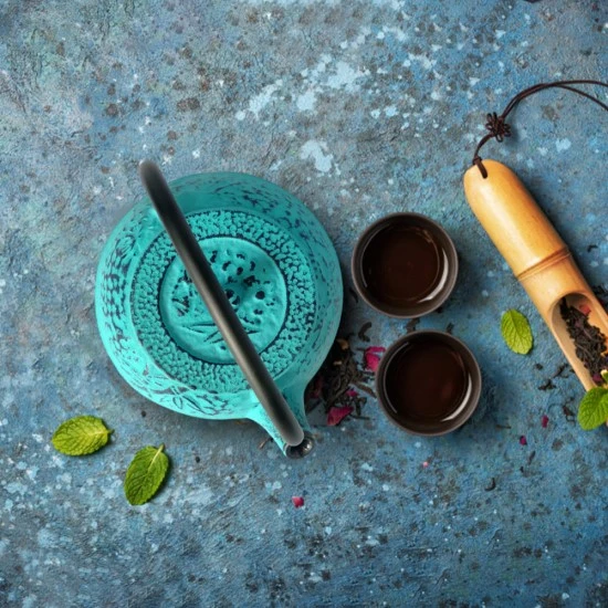 Rosseto Japanese-Style Cast Iron Infuser TeaPot 300ml, Blue, TP5B Shop quality Rosseto Japanese-Style Cast Iron Infuser TeaPot 300ml, Blue in Kenya from vituzote.com Shop in-store or online and get countrywide delivery!
